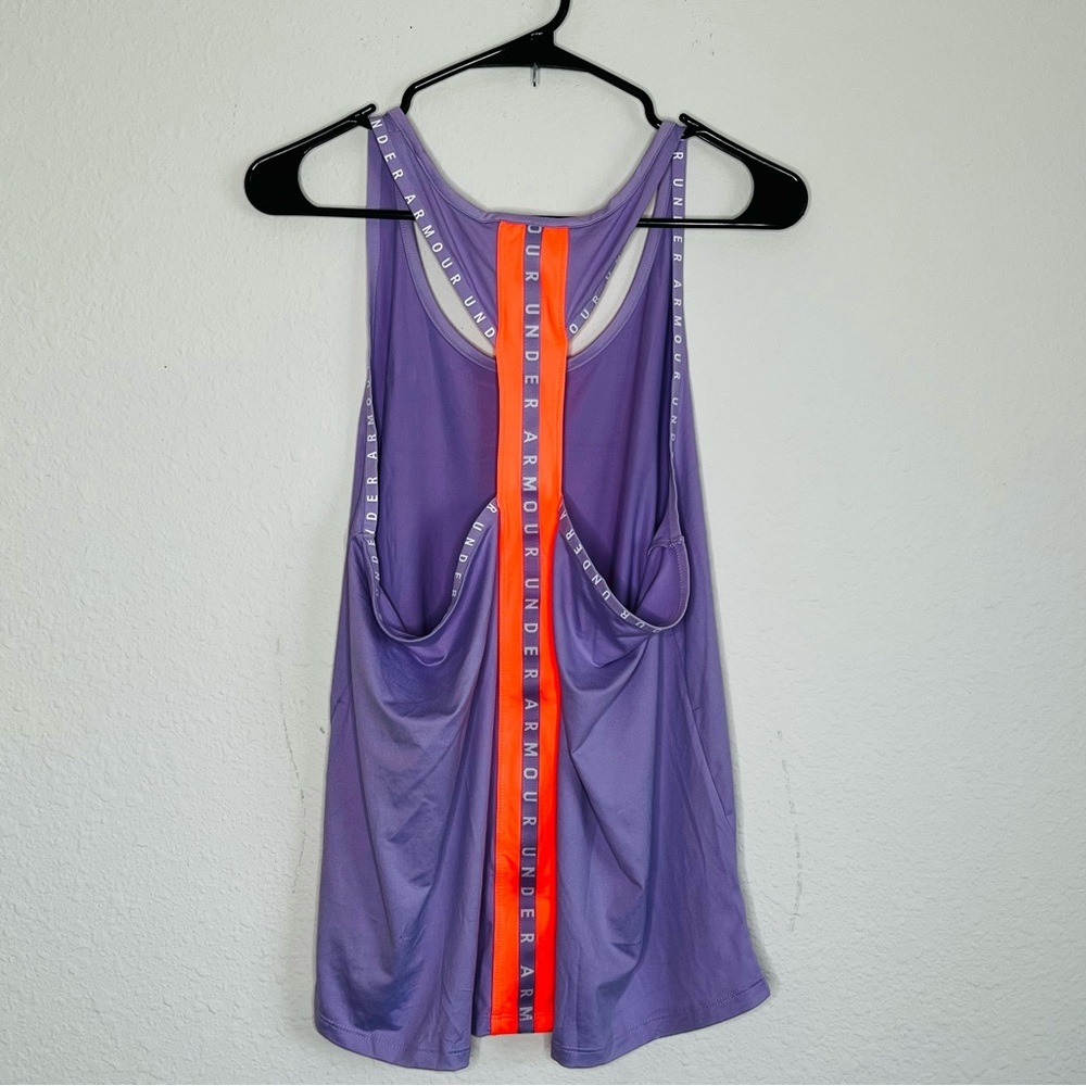 Under Armour Purple Razorback Tank - Picture 2 of 3